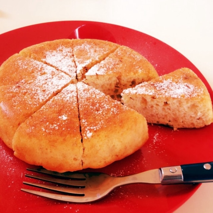 思い立ったらすぐできる☆炊飯器で簡単バナナケーキ